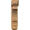 Ekena Millwork Balboa Craftsman Rough Sawn Bracket w/ Offset Brace, Western Red Cedar, 8"W x 30"D x 36"H BKT0806X30X36BOA04RWR - alternate 3